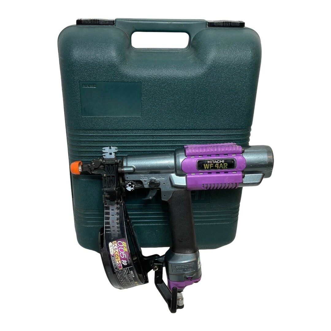 HITACHI 日立 4mm 常圧ねじ打ち機 ケース付 WF4AR パープル HITACHI 日立 4mm 常圧ねじ打ち機 ケース付 WF4AR パープル