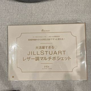 ジルスチュアート(JILLSTUART)のジルスチュアート  レザー調マルチポシェット(ポーチ)