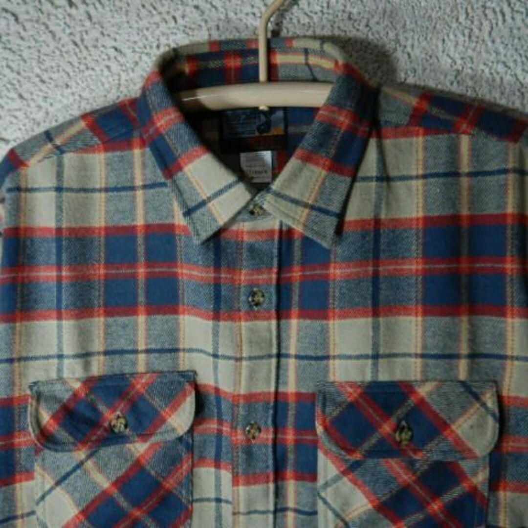 EDWIN(エドウィン)のo7159　エドウィン　アウトドア　チェック　デザイン　シャツ　ネルシャツ　 メンズのトップス(シャツ)の商品写真