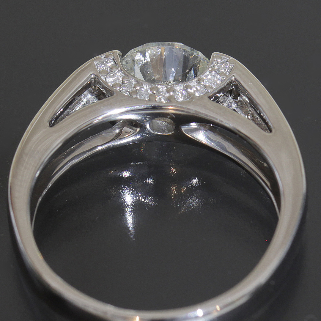 ESTELLE（As-me ESTELLE）(エステール)のエステール 大粒ダイヤモンド1ct リング PT900 箱 E0622 レディースのアクセサリー(リング(指輪))の商品写真