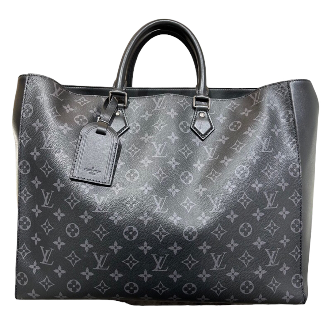 ルイ・ヴィトン LOUIS VUITTON グラン・サック M44733 ブラック モノグラム・エクリプス メンズ ハンドバッグ