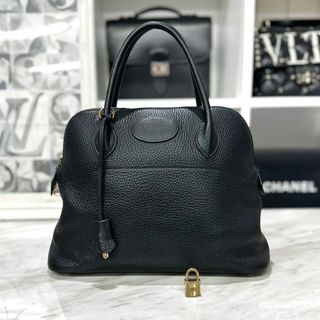 超美品 エルメス ボリード31 黒 ブラック ハンドバッグ ショルダーバッグ