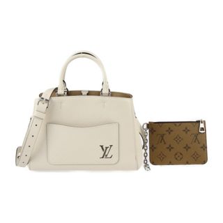 ルイヴィトン(LOUIS VUITTON)のLOUIS VUITTON ルイ ヴィトン エピ マレル トートBB ハンドバッグ M20520 レザー   クオーツ ホワイト系 シルバー金具  2WAY ショルダーバッグ ※訳あり 【本物保証】(ハンドバッグ)