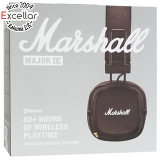 フランクリンアンドマーシャル(FRANKLIN&MARSHALL)のMarshall　ワイヤレスオンイヤーヘッドホン　MAJOR IV　Brown　未使用(ヘッドフォン/イヤフォン)