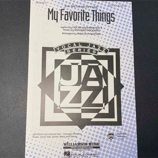 My favorite things 合唱 楽譜(楽譜)