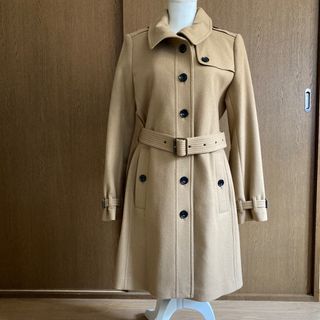 BURBERRY - ☆ レア バーバリー ロンドン チェック コートウール 100