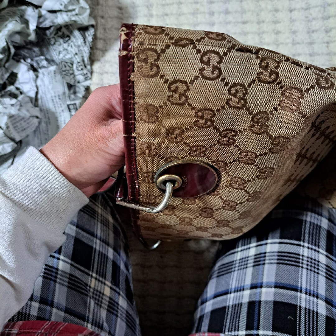 Gucci(グッチ)の15日まで限定値下げ↓GUCCIバケツ型トートバッグ確実正規品 レディースのバッグ(トートバッグ)の商品写真