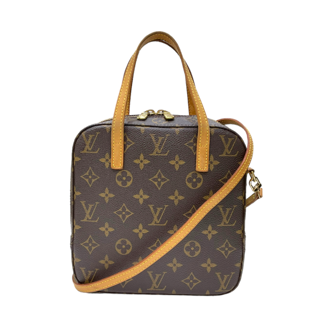 ルイ・ヴィトン LOUIS VUITTON スポンティーニ M47500 ブラウン モノグラム・キャンバス/レザー レディース 2wayハンドバッグ