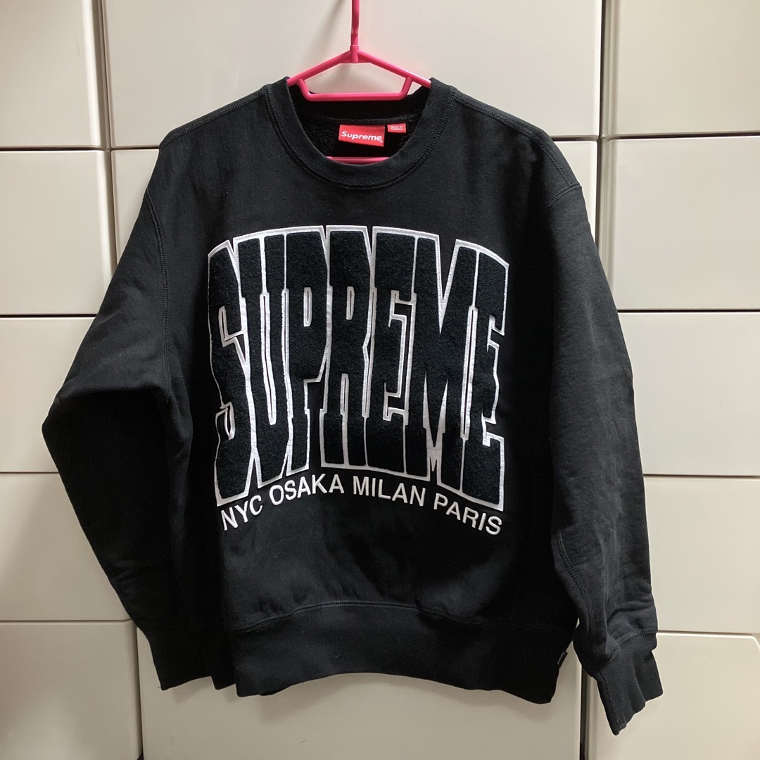 supreme ロゴスウェット