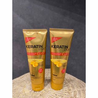 Keratin plus gold 200g 2本セット　ケラチンプラス(トリートメント)