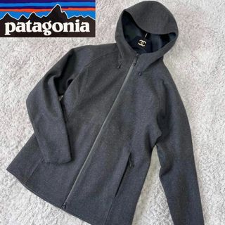 パタゴニア(patagonia)の【美品】パタゴニア ウール フード ジャケット エクスクルーシブコート Mサイズ(ブルゾン)