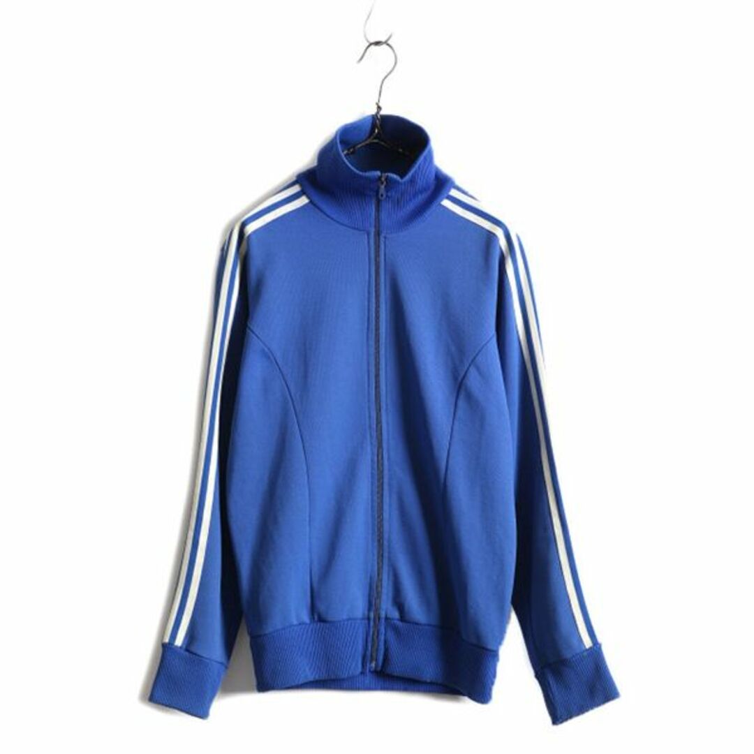 70s 80s ユーゴスラビア製 アディダス ジャージ ジャケット M ブルー 70s 80s ユーゴスラビア製 アディダス ジャージ ジャケット M ブルー
