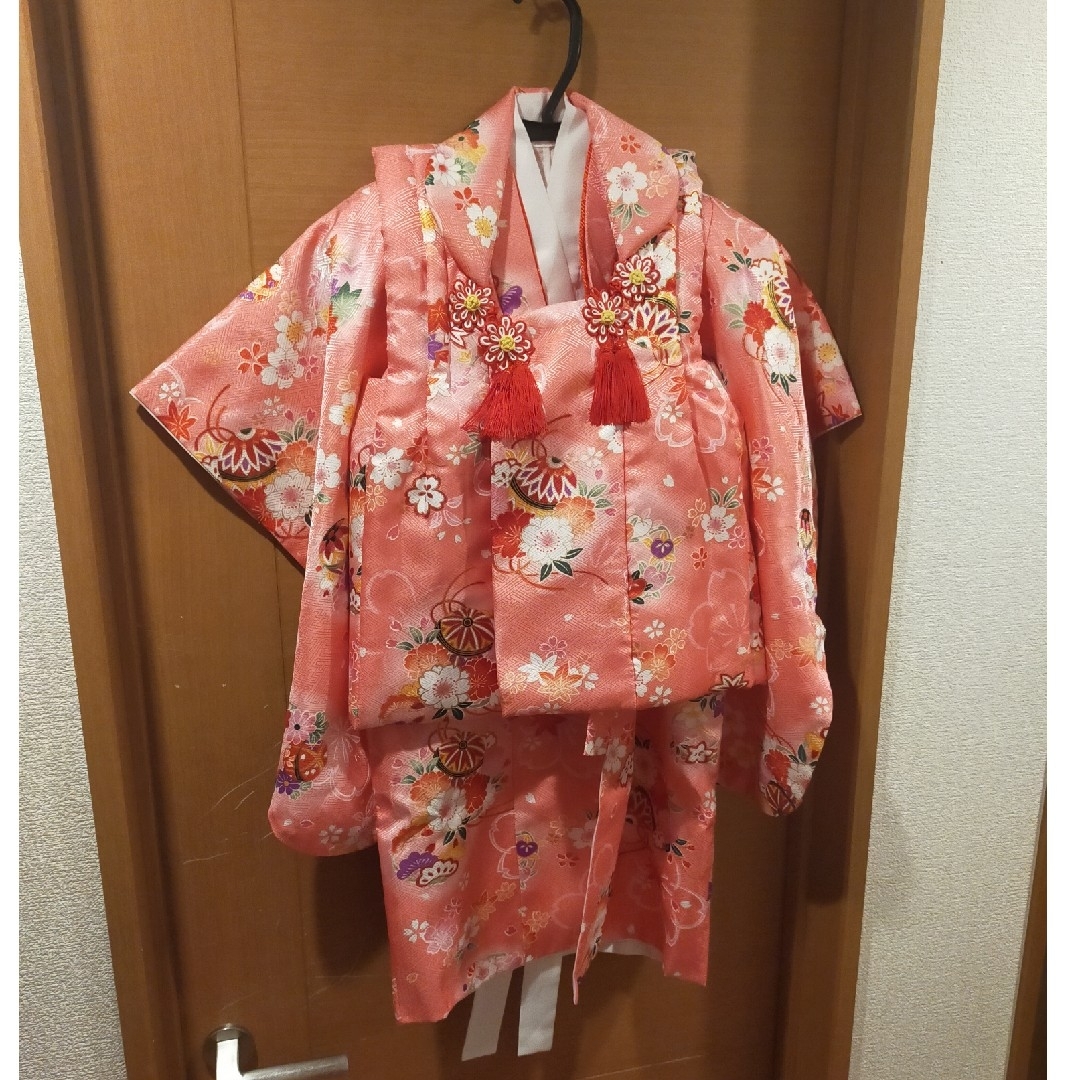 七五三　3歳　女の子 キッズ/ベビー/マタニティのキッズ服女の子用(90cm~)(和服/着物)の商品写真