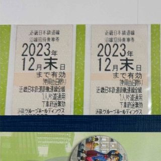 キンテツヒャッカテン(近鉄百貨店)の【ゆうこ様専用】近鉄電車　株主優待乗車券2枚(その他)