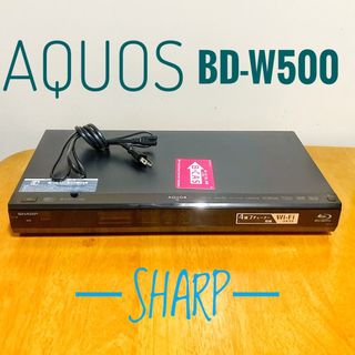 シャープ(SHARP)のSHARP ブルーレイレコーダー HDD 500GB  2チューナー　難あり(ブルーレイレコーダー)