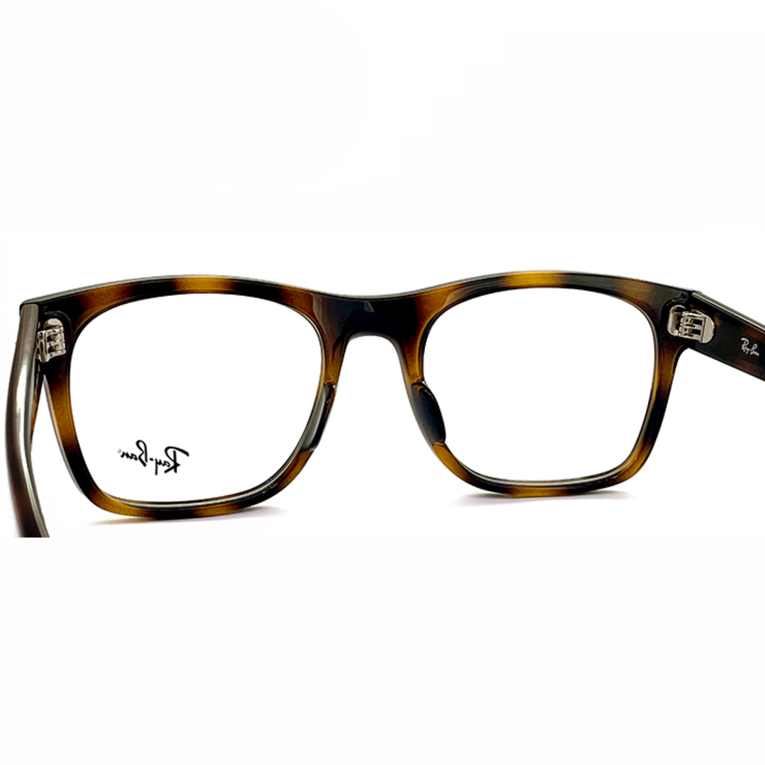 Ray-Ban(レイバン)の【新品】 大きめ レイバン メガネ 眼鏡 rx7228f 2012 55mm Ray-Ban 眼鏡 メンズ rb7228f スクエア ウェリントン 型 Lサイズ 大きい サイズ ビックフレーム 幅広 幅 広い ワイド フレーム めがね べっ甲 カラー メンズのファッション小物(サングラス/メガネ)の商品写真