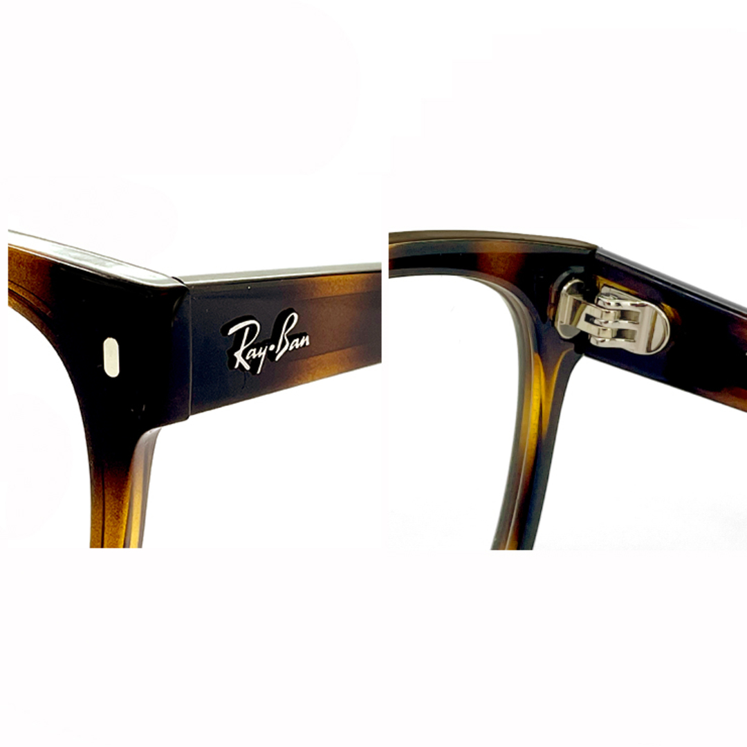 Ray-Ban(レイバン)の【新品】 大きめ レイバン メガネ 眼鏡 rx7228f 2012 55mm Ray-Ban 眼鏡 メンズ rb7228f スクエア ウェリントン 型 Lサイズ 大きい サイズ ビックフレーム 幅広 幅 広い ワイド フレーム めがね べっ甲 カラー メンズのファッション小物(サングラス/メガネ)の商品写真