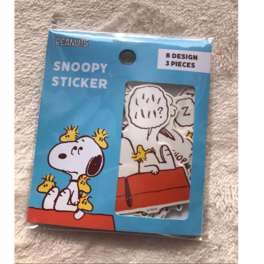 PEANUTS(ピーナッツ)のSNOOPY  STICKER   スヌーピー ステッカー   新品未使用 エンタメ/ホビーのおもちゃ/ぬいぐるみ(キャラクターグッズ)の商品写真