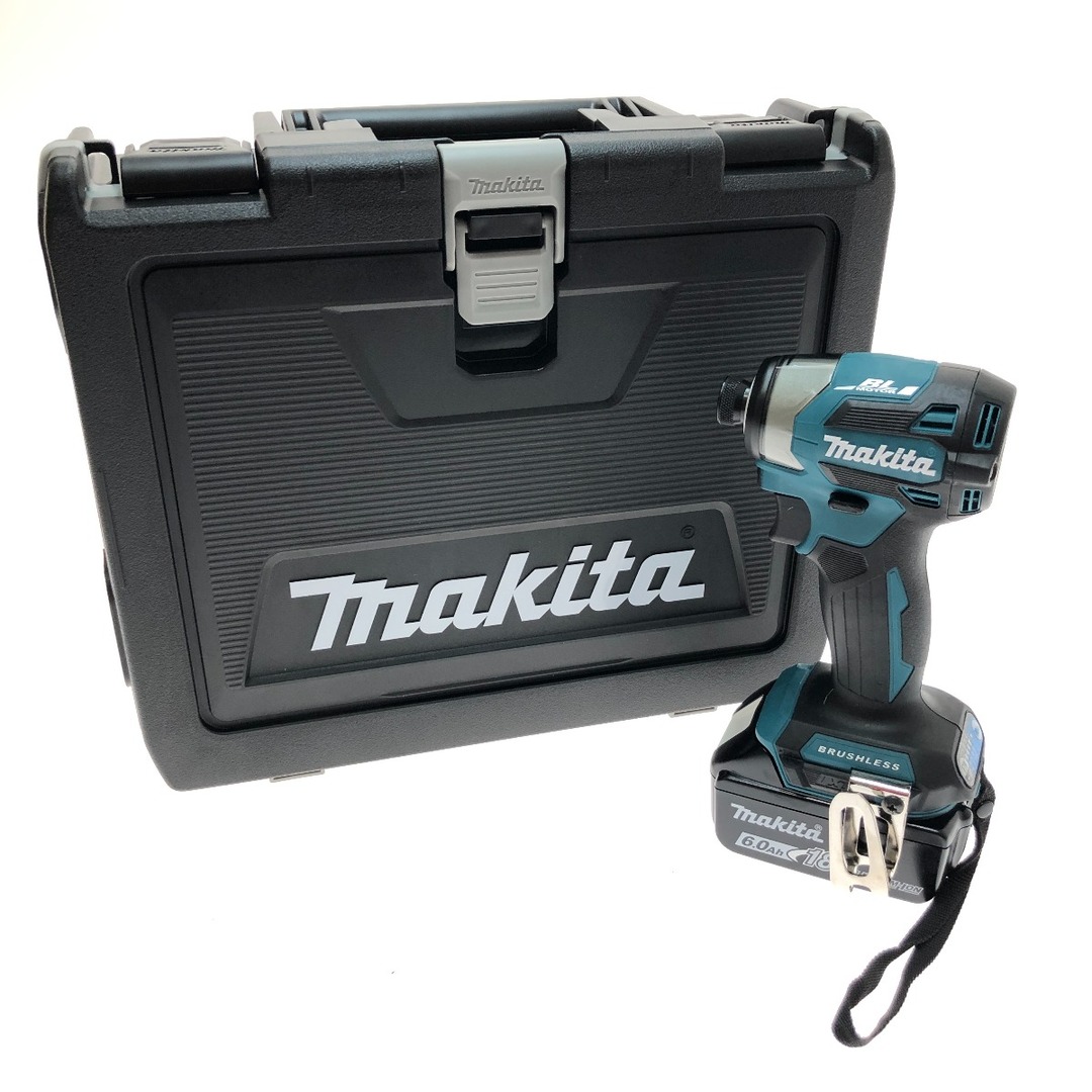 □□MAKITA マキタ 充電式インパクトドライバ 18v TD173DRGX ブルーSDN届出事業者名