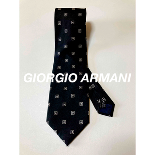 ジョルジオアルマーニ(Giorgio Armani)のネクタイ◾️GIORGIO ARMANI ジョルジオアルマーニ◾️ブラック(ネクタイ)