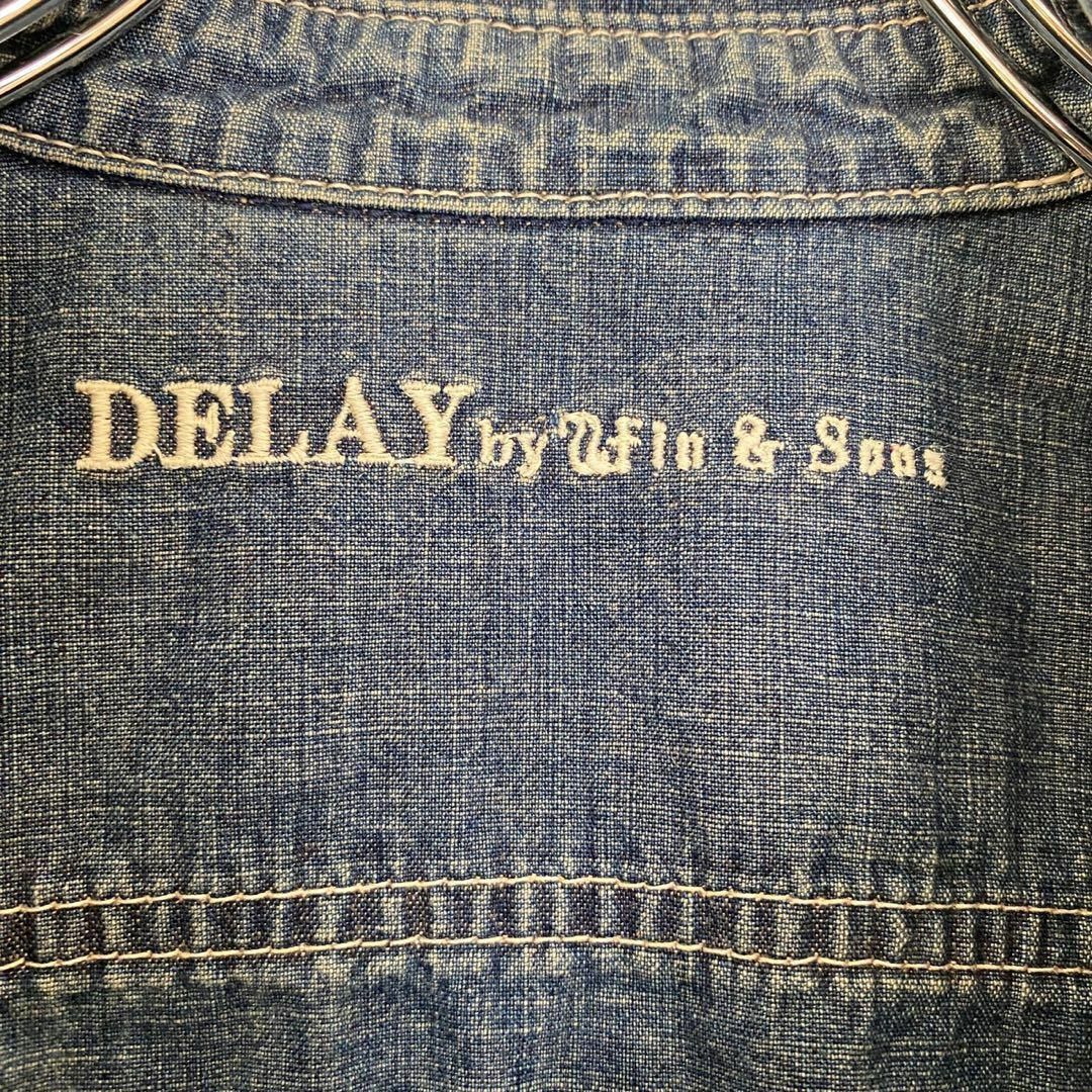 DELAY デニム　デニムシャツ メンズ　レディース　[ 4 ] レディースのトップス(シャツ/ブラウス(半袖/袖なし))の商品写真