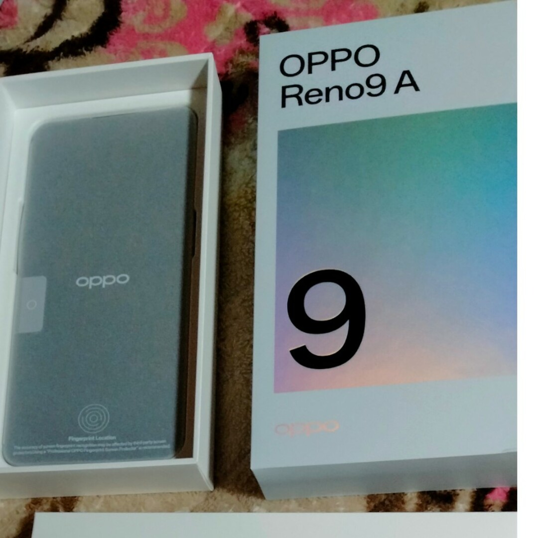 新品　開封済　OPPO OPPO Reno9 A A301OP ムーンホワイト