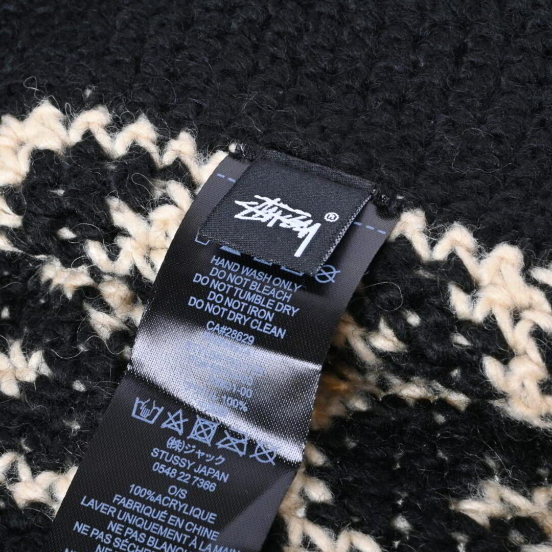 STUSSY ニット バケット ハット