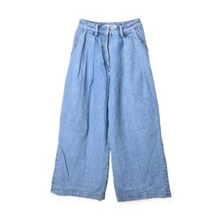 アクネ(ACNE)のACNE STUDIOS タック ワイド デニム パンツ(デニム/ジーンズ)