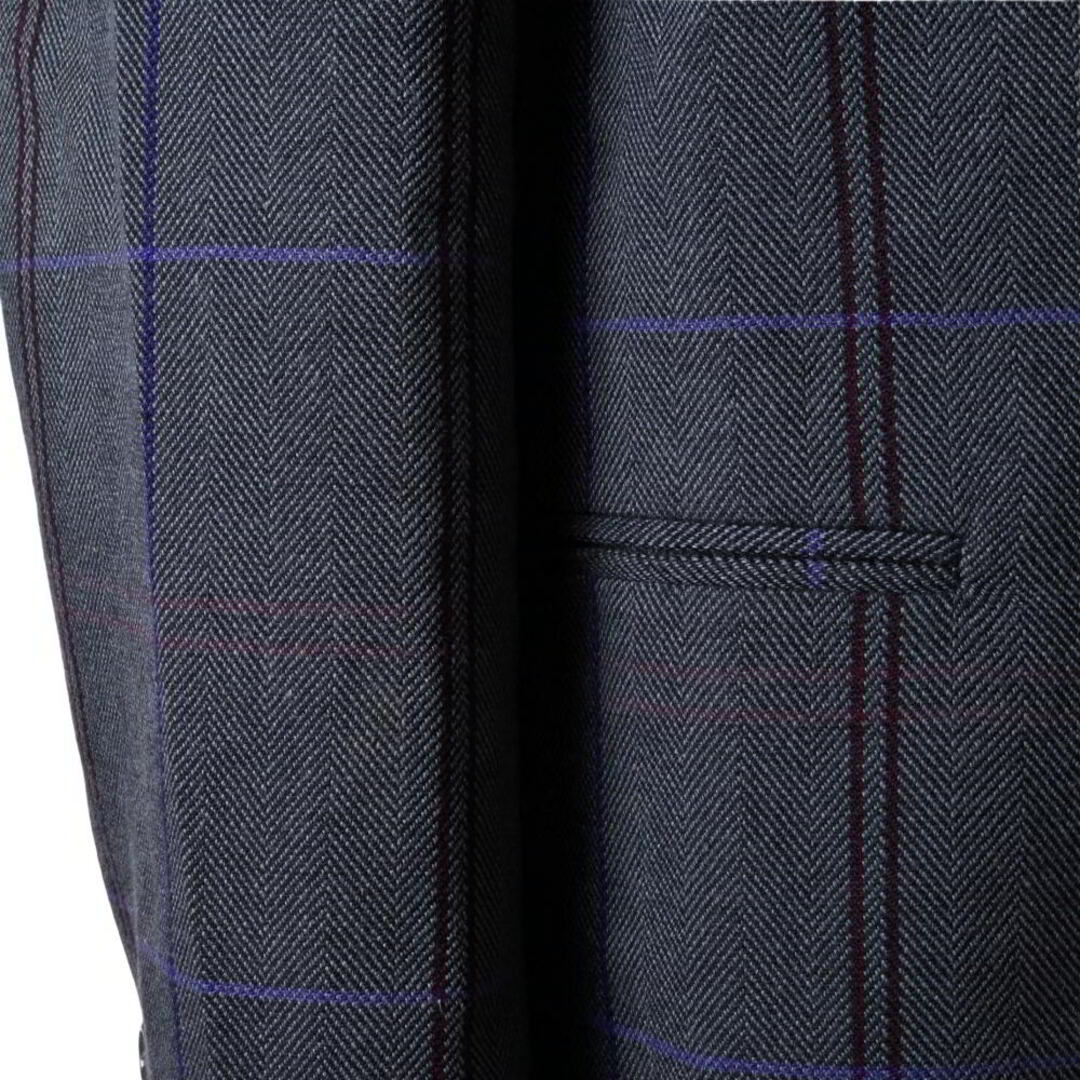 ACNE - ACNE STUDIOS ウール混 チェック柄 ダブル ジャケットの ACNE - ACNE STUDIOS ウール混 チェック柄 ダブル ジャケットの