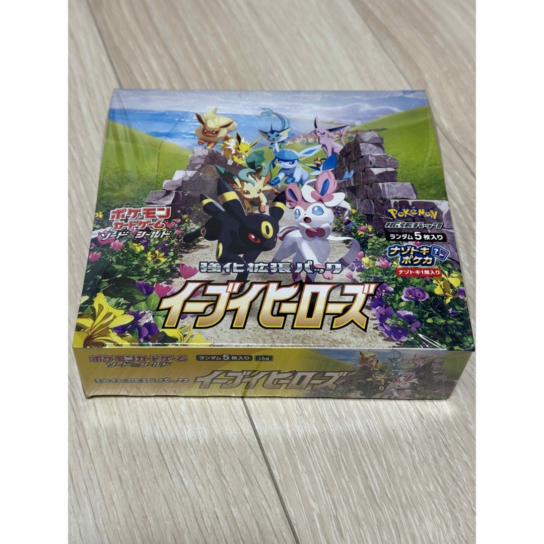 ポケモンカードゲーム ソード&シールド イーブイヒーローズ 6 BOX 未開封Box/デッキ/パック