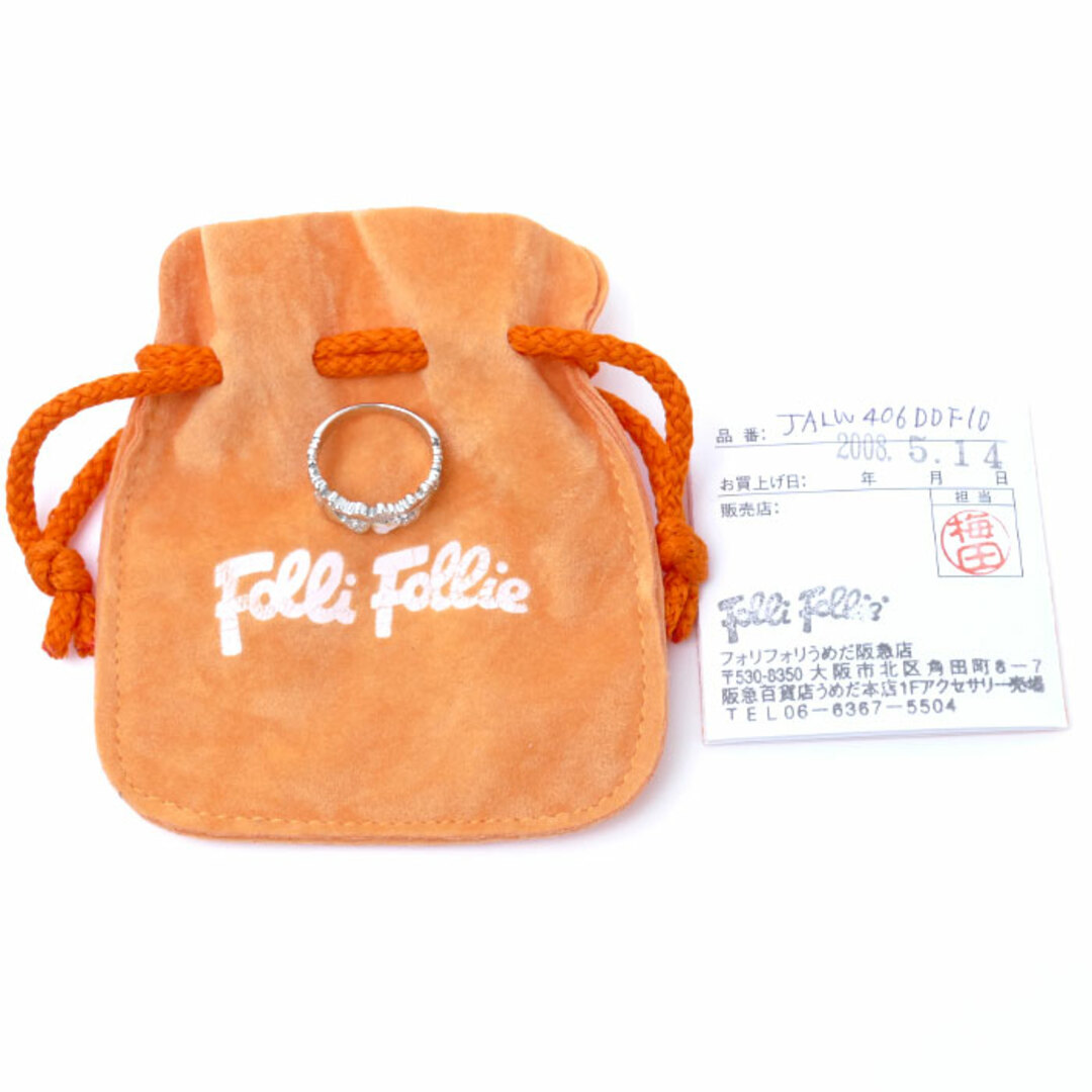 Folli Follie - Folli Follie フォリフォリ K18WG ホワイトゴールド