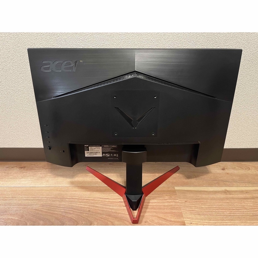 acer 23.8インチ 165Hz 0.5ms ゲーミングモニター