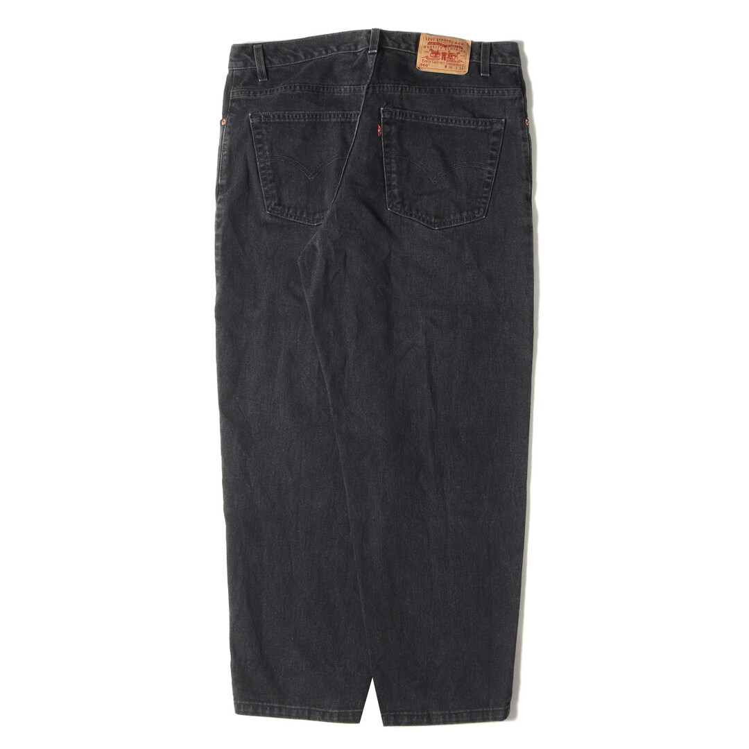 Levis リーバイス デニム パンツ サイズ:W38×L34 00s 560 ブラック デニムパンツ LOOSE FIT TAPERED LEG 00年代 USA製 リーバイス ヴィンテージ  ブラック 黒 ボトムス ジーンズ ジーパン【メンズ】