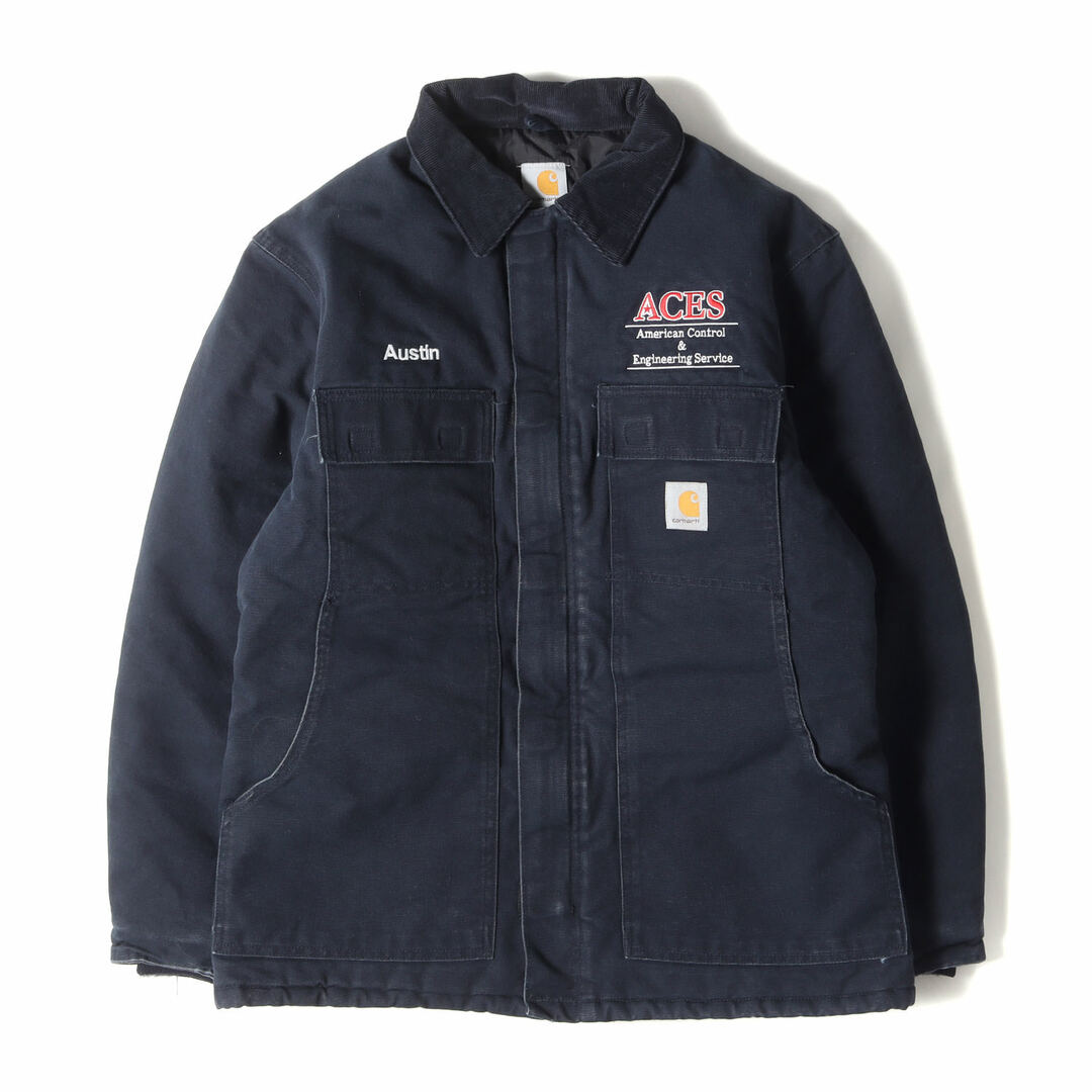 carhartt - Carhartt カーハート コート サイズ:M 90s 企業ロゴ刺繍