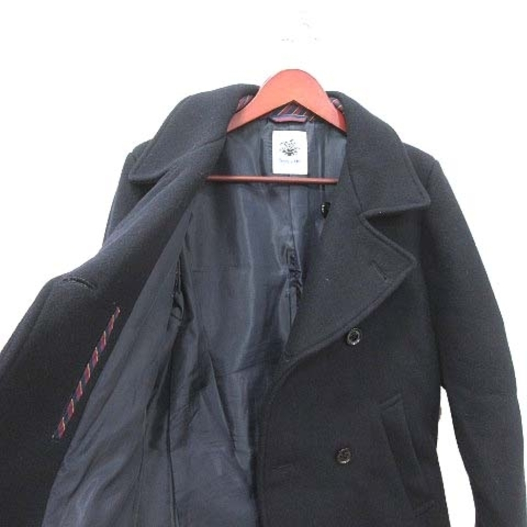 アーバンリサーチ サニーレーベル ピーコート Pコート ウール 総裏地 M 紺 メンズのジャケット/アウター(ピーコート)の商品写真