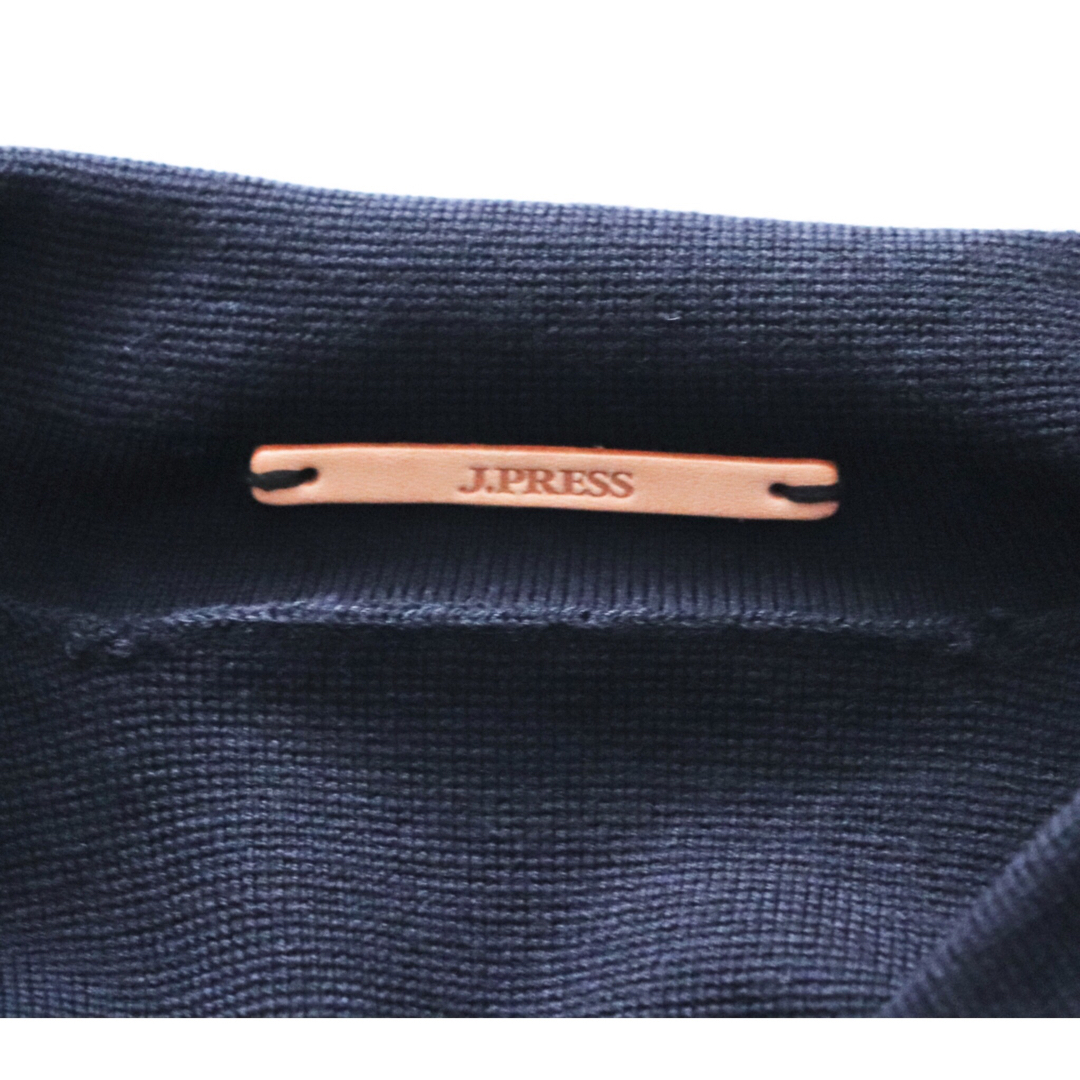《ジェイプレス》新品 イタリア製生地 ストレッチ ミラノリブニットジャケット L