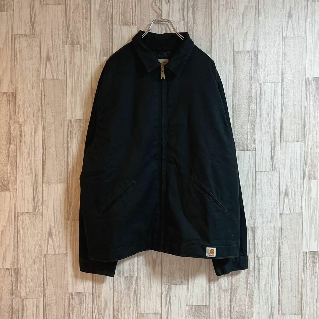 carhartt - カーハート ダックジャケット サンタフェ 黒 ブラック