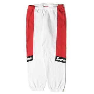 シュプリーム(Supreme)のSupreme シュプリーム パンツ サイズ:S 20SS カラーブロックド スウェット パンツ Color Blocked Sweatpant アッシュグレー ボトムス ズボン 【メンズ】【中古】(その他)