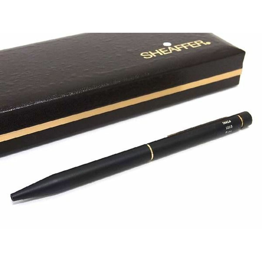 SHEAFFER(シェーファー)の■極美品■ SHEAFFER シェーファー ツイスト式 ボールペン 筆記用具 文房具 ステーショナリー ブラック系×ゴールド系 DD5195 インテリア/住まい/日用品の文房具(ペン/マーカー)の商品写真