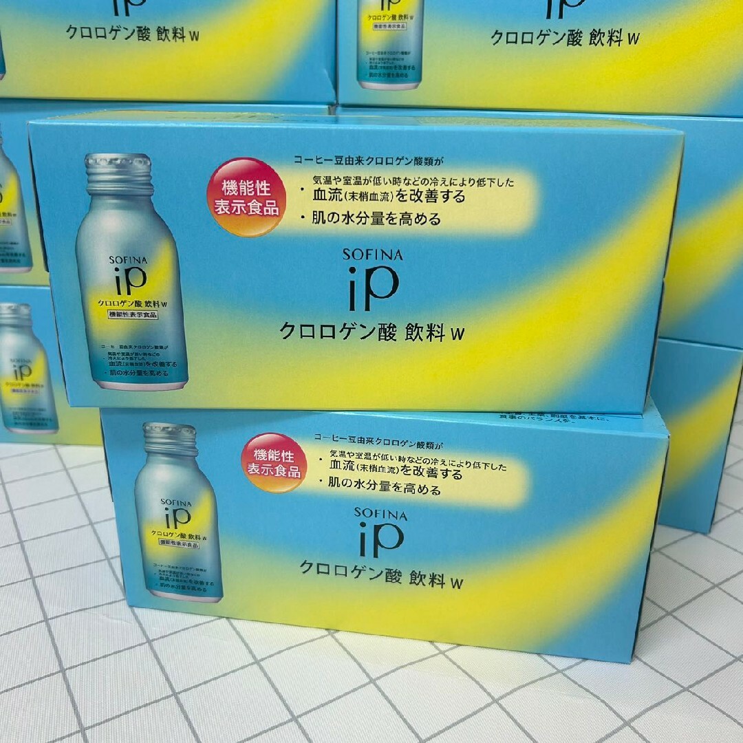 SOFINA iPクロロゲン酸 飲料 W 8箱セットの通販 by panda's shop｜ラクマ