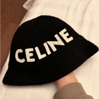 セリーヌ(celine)のceline ニット帽　ハット(ニット帽/ビーニー)