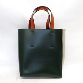 【新品未使用】 MARNI マルニ トート ショルダー ハンドバッグ MUSEO SOFT SMALL BAG ミュゼオソフトスモールバッグ レザー SHMP0018U8LM071 【NATURAL WHITE】