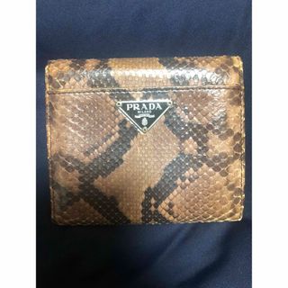 プラダ(PRADA)のPRADA プラダ　蛇革　財布(財布)