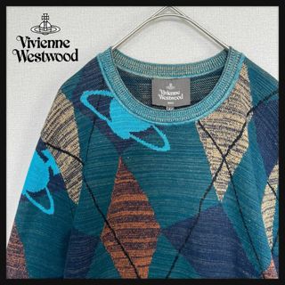 Vivienne Westwood Man Gold 15ss アーガイルニット