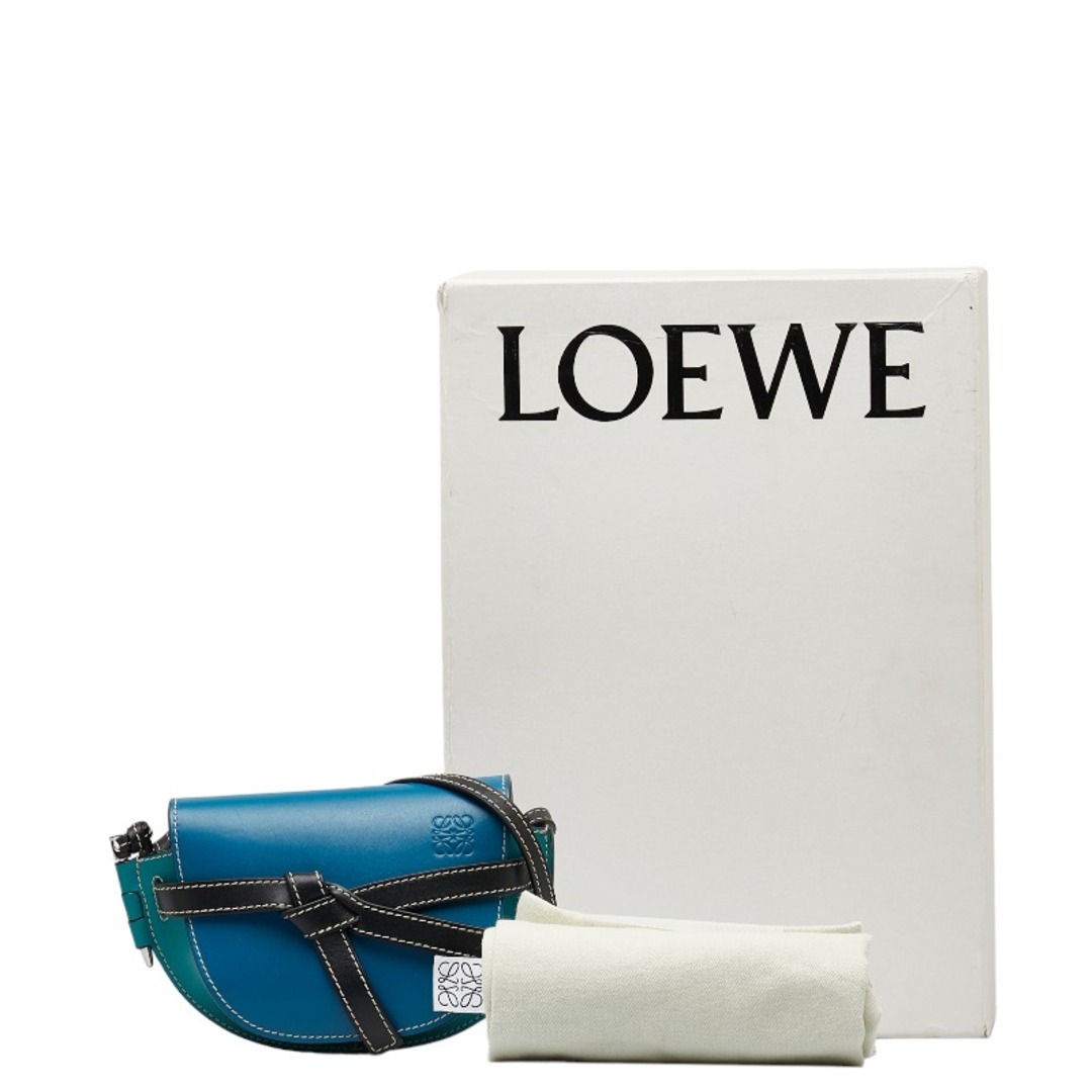 ロエベ ゲートデュアル バッグ ミニ 斜め掛け ショルダーバッグ レザー レディース LOEWE 【1-0121736】