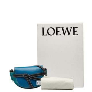 ロエベ(LOEWE)のロエベ ゲートデュアル バッグ ミニ 斜め掛け ショルダーバッグ レザー レディース LOEWE 【1-0121736】(ショルダーバッグ)