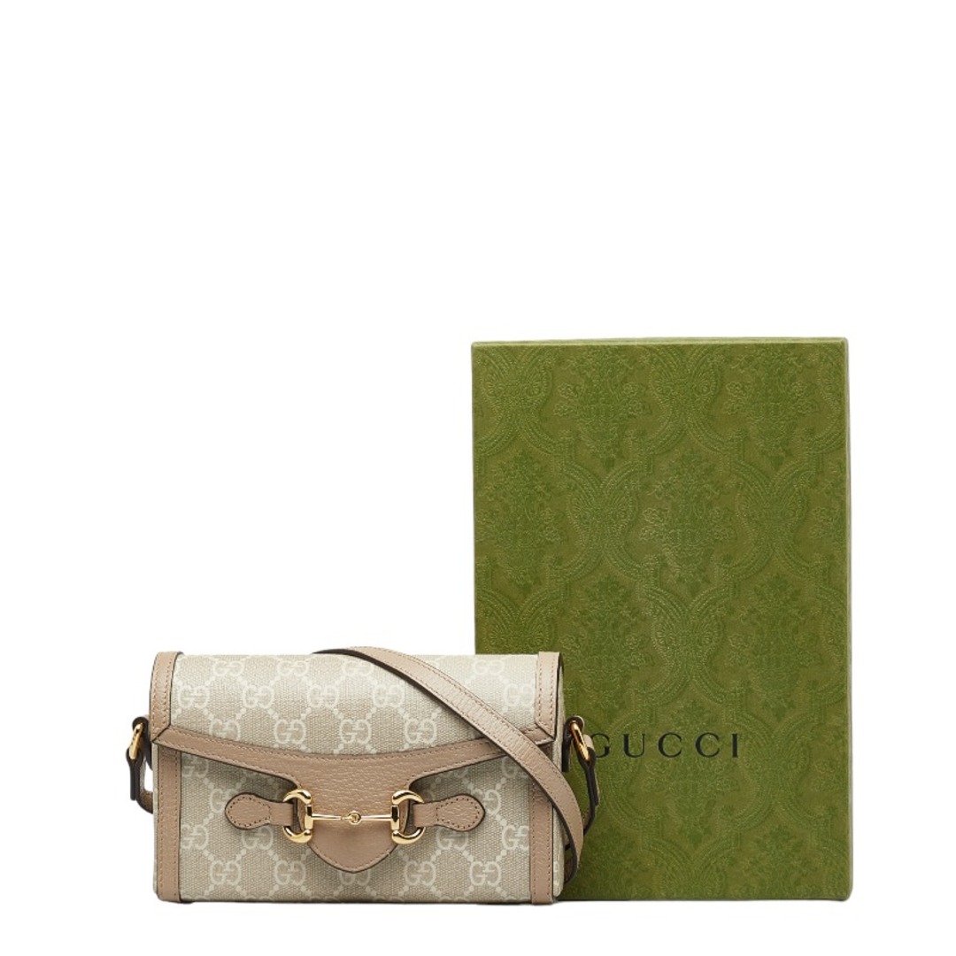 Gucci - 美品 グッチ ホースビット 斜め掛け ショルダーバッグ 699296