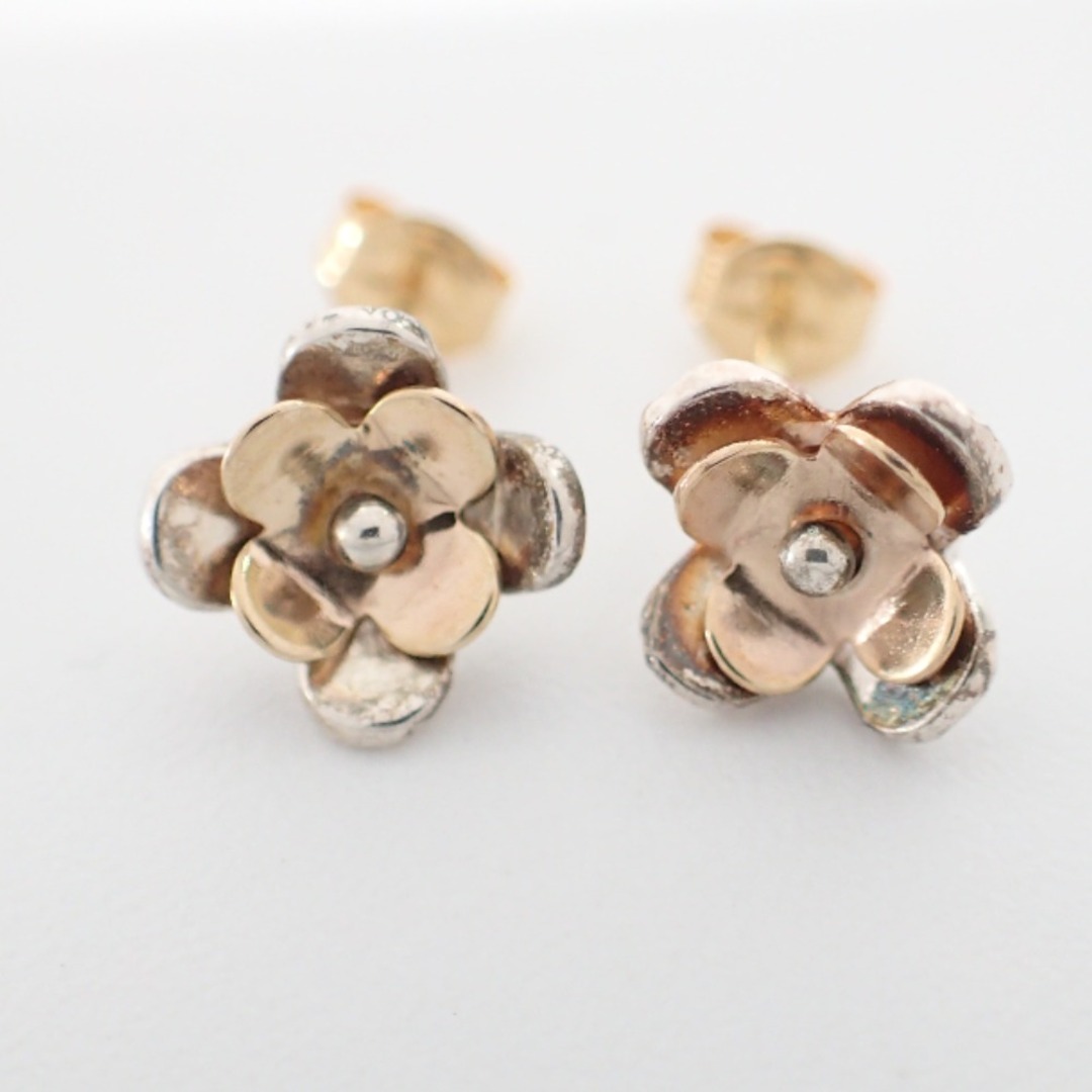 KAORU(カオル)のカオル Steven Alan スティーブンアラン別注 8233-599-1843 SV/K10/K18 AJISAI MOTIF STUDS EARRINGS アジサイモチーフ レディースのアクセサリー(ピアス)の商品写真