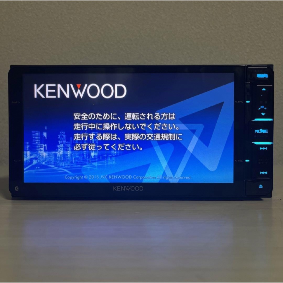 KENWOOD最上位ナビMDV-X702W最新地図更新済み　新品バックカメラ付き