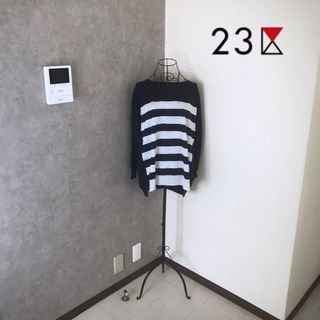 23区 - 【タグ付き未使用品】23区 洗える ウール100% リブニットの通販
